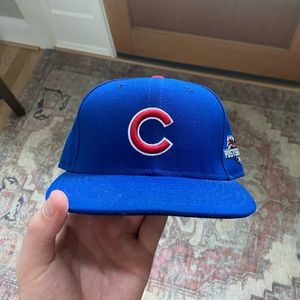 Chicago Cubs Side Patch New Era Fitted Hat size 7 1/8